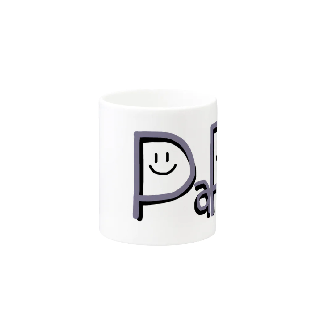 わしゃびのpapaをアピールしよう Mug :other side of the handle