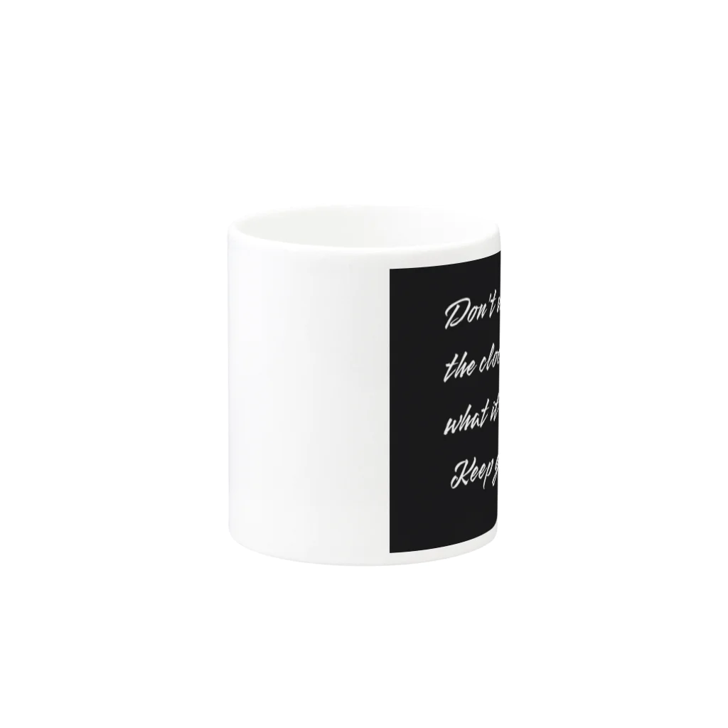 FuUmのDon't watch the clock; do what it does. Keep going. Mug :other side of the handle