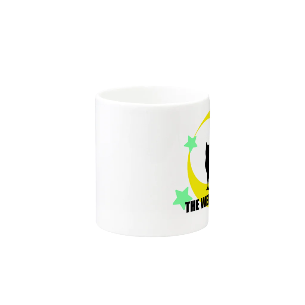 THE WELLCOMES グッズのTHE WELLCOMESグッズ Mug :other side of the handle