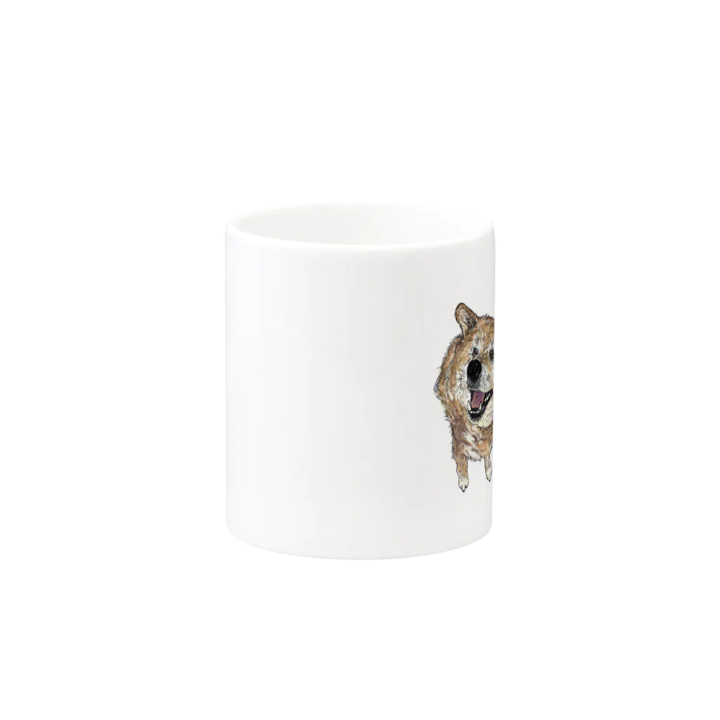 cisterの友達の犬 Mug :other side of the handle
