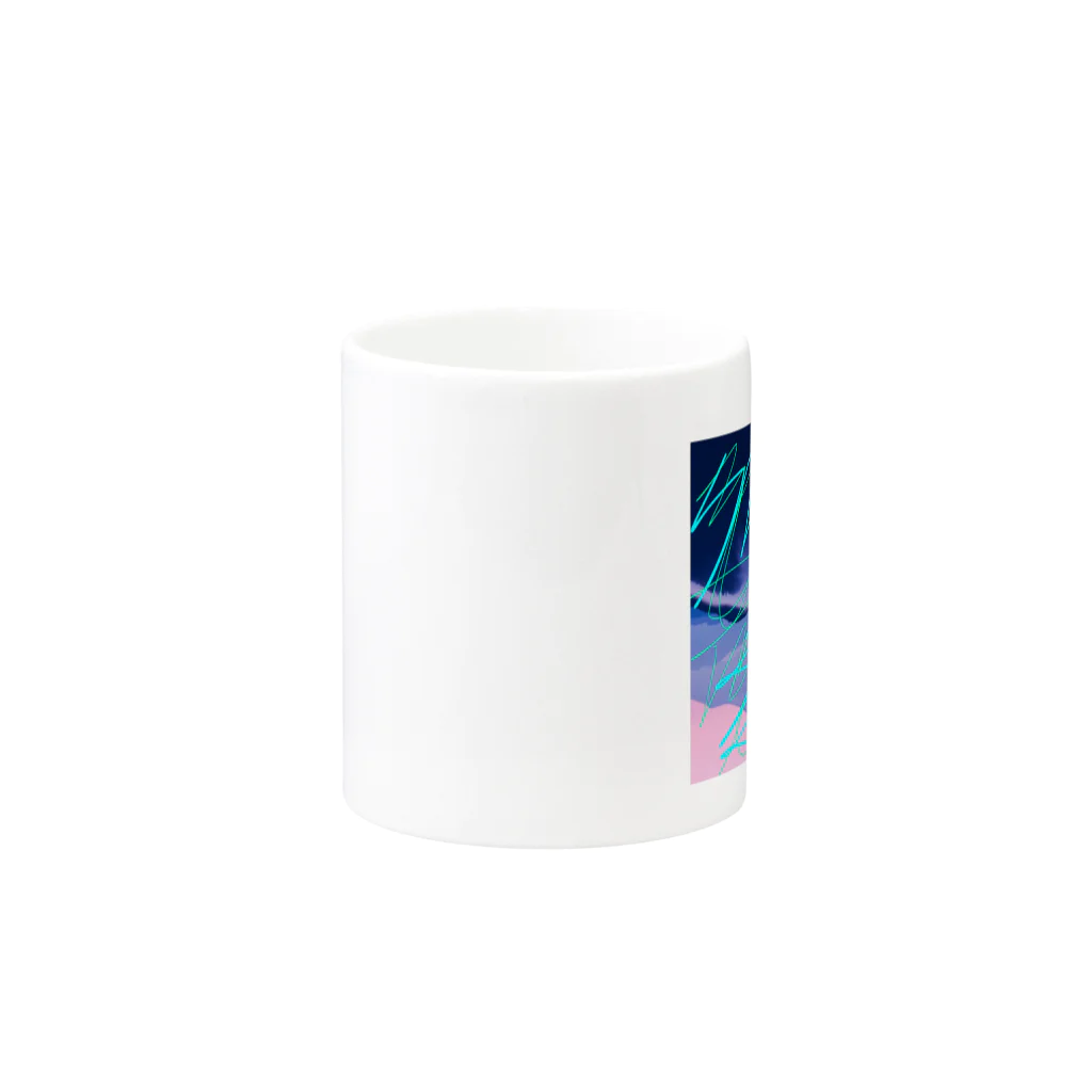 ZodyAのsnow angel Mug :other side of the handle