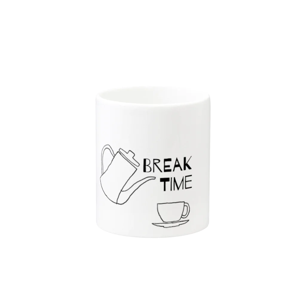 NaMo_fashionのbreaktime Mug :other side of the handle