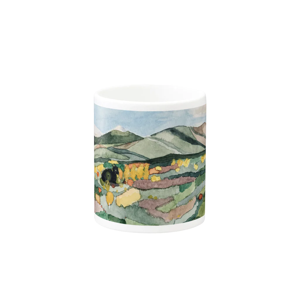 asataku gardener (alice garden design)の穏やかな竜 Mug :other side of the handle