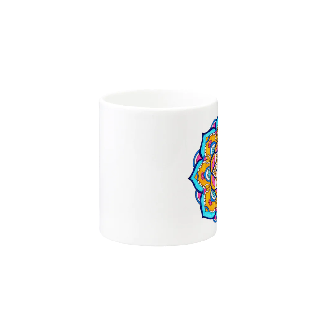 pinturaのdivertido Mug :other side of the handle