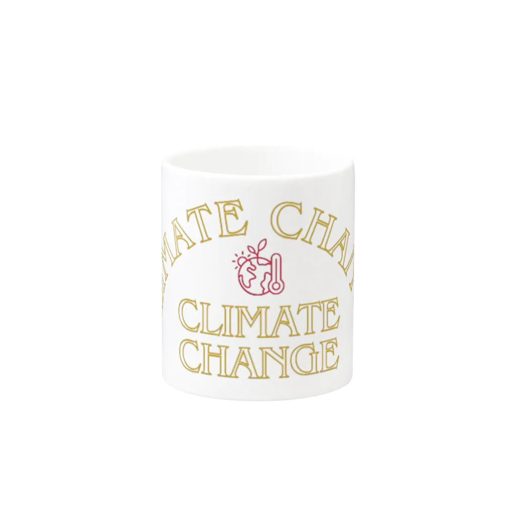 garireoのCLIMATE CHANGE（気候変動） Mug :other side of the handle