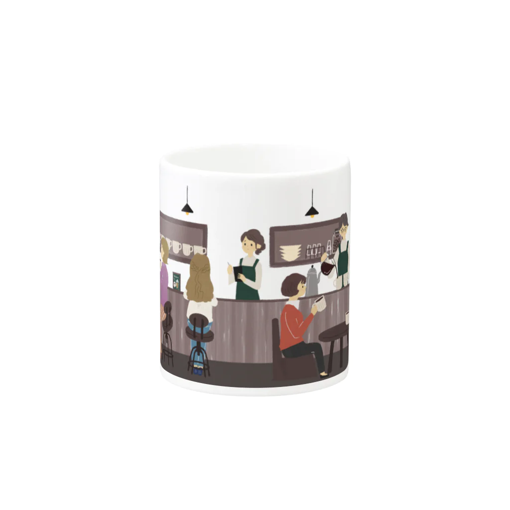 yukinkoのcoffee break Mug :other side of the handle