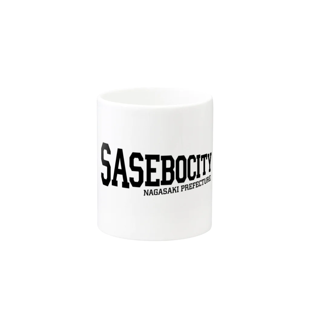 SASEBO CITY SHOPのサンダー....YYboue...?! Mug :other side of the handle