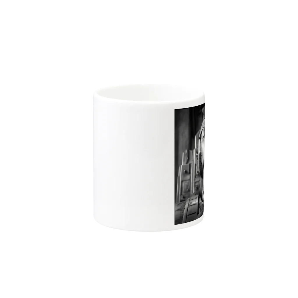 リトルショップオブdaisyのmetropolis Mug :other side of the handle