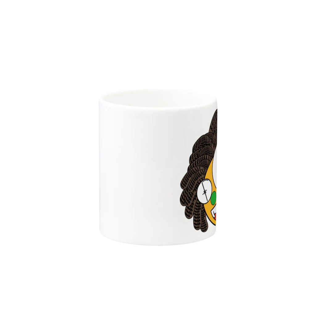 maryahのラガマフィン Mug :other side of the handle