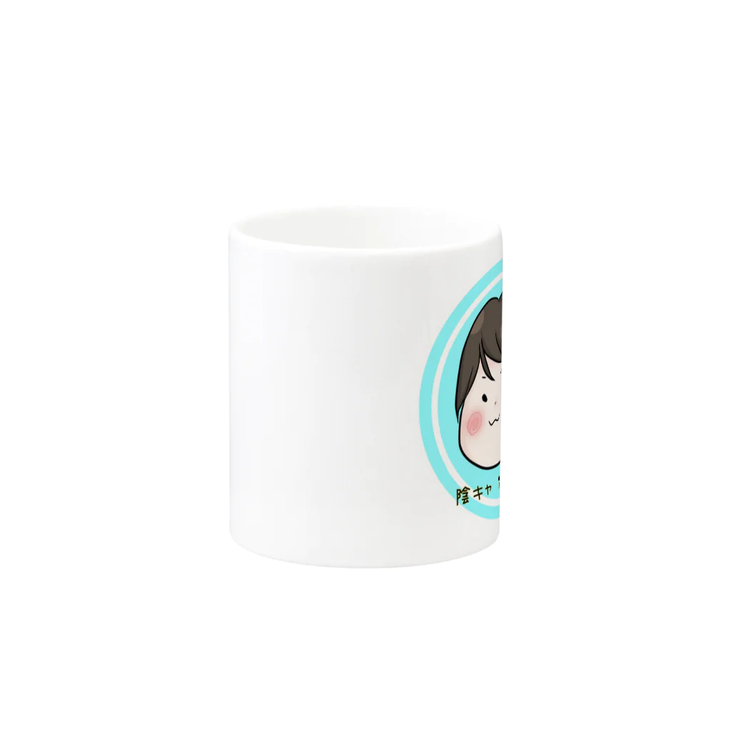 ちゃん選手の陰キャisPOWER Mug :other side of the handle