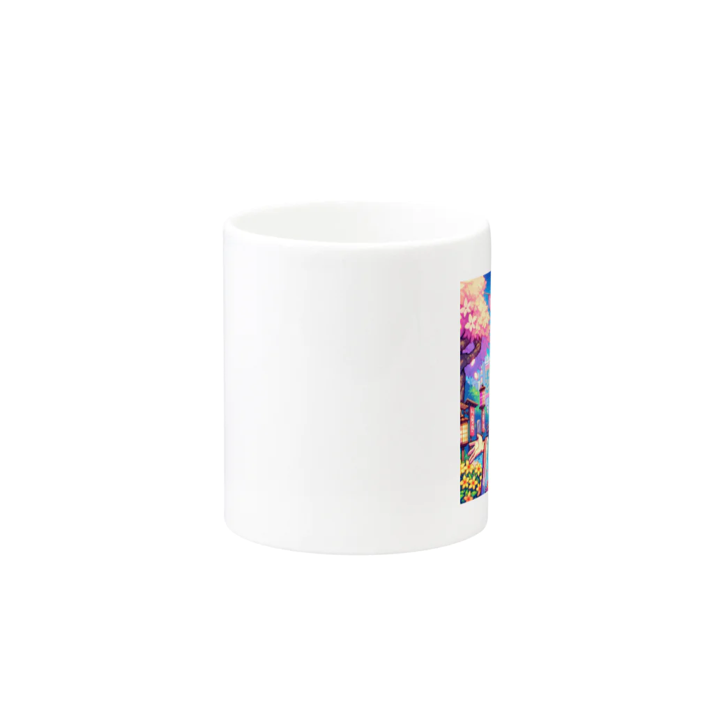 PiXΣLのColorful girl / type1 Mug :other side of the handle