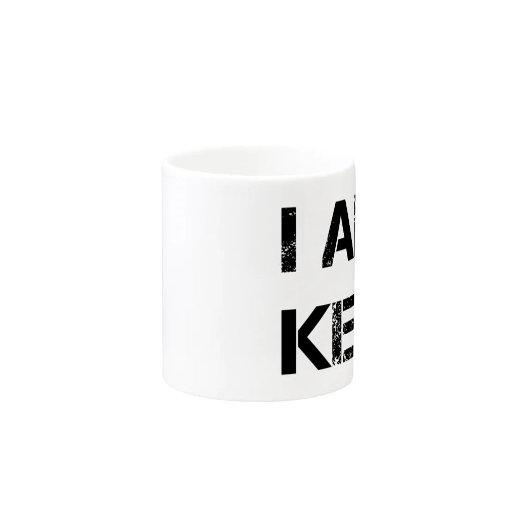 ミリタリー風ショップ　US CLUBのI AM KENJI Mug :other side of the handle