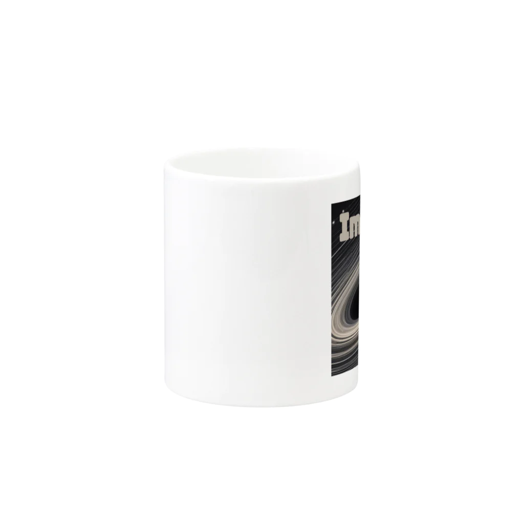 MOONのImagineシリーズ５ Mug :other side of the handle