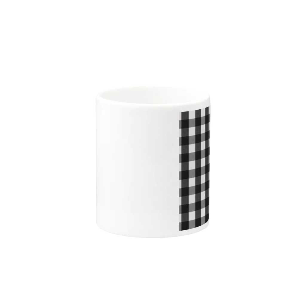 シンプルカラーの#46240A Mug :other side of the handle