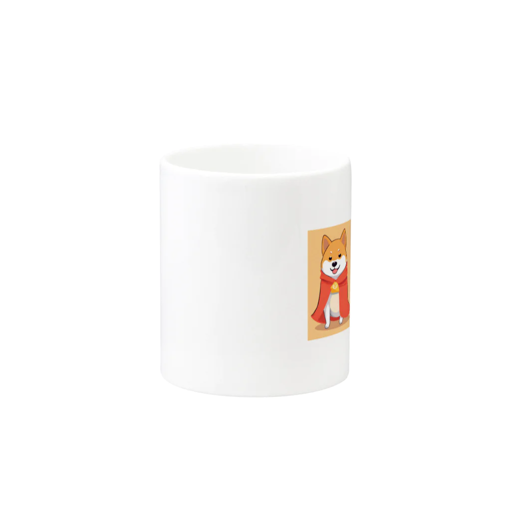 tetsuemonnの豆しばマントマン Mug :other side of the handle