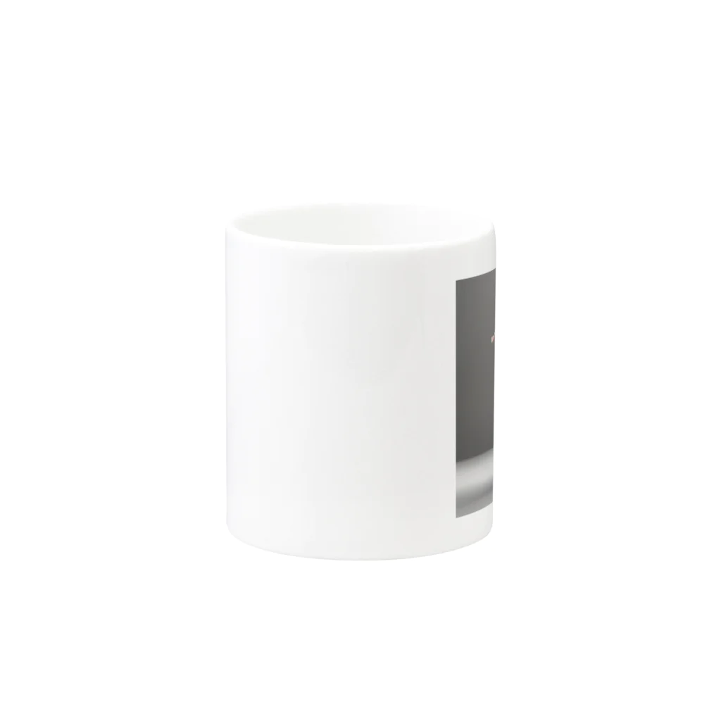 サングラスキャラのユニークなスタイルのサングラスをかけたブタ登場！ Mug :other side of the handle