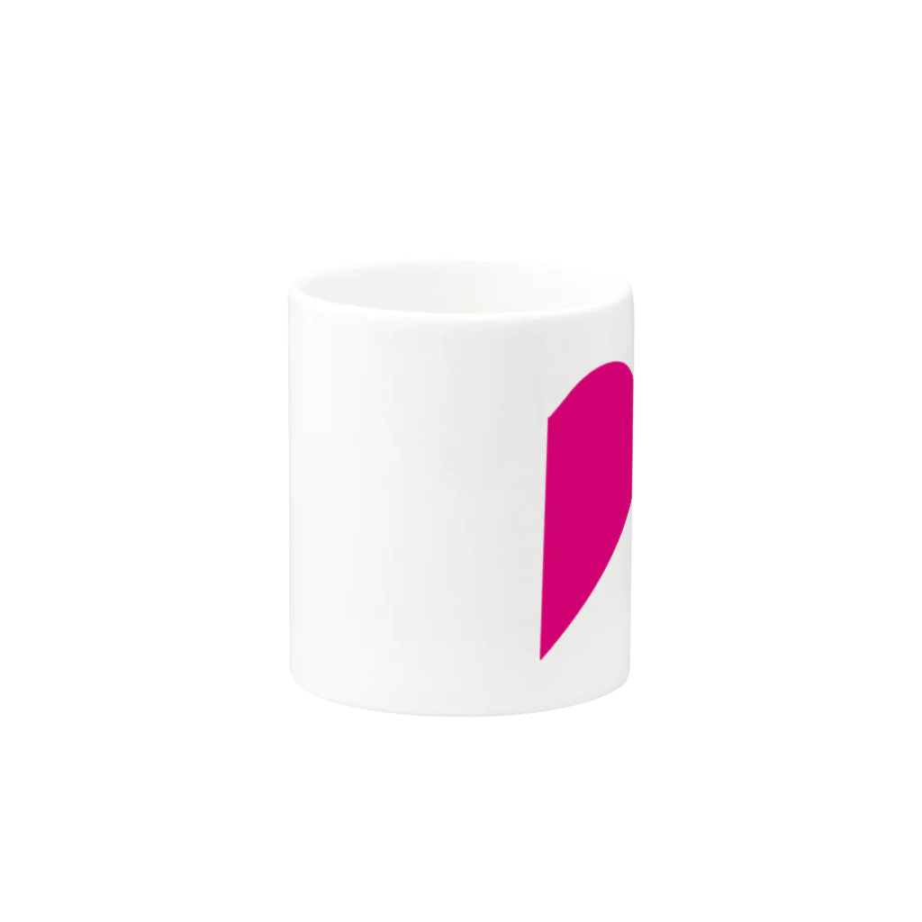 プープーファクトリーのLOVE（女性用） Mug :other side of the handle