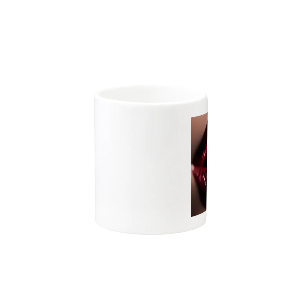 MOTHERの口紅 Mug :other side of the handle