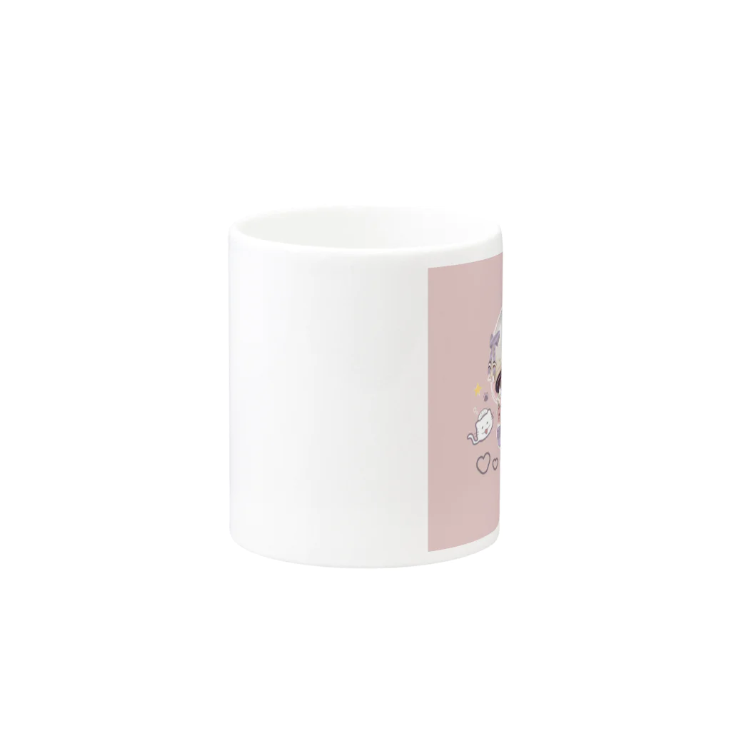 ∬ちゃむまちゃ∬(正月SP荒野の光)のまちゃのグッズ Mug :other side of the handle