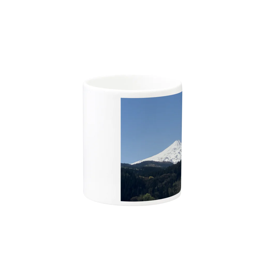 otobokemama06の鳥海山 Mug :other side of the handle