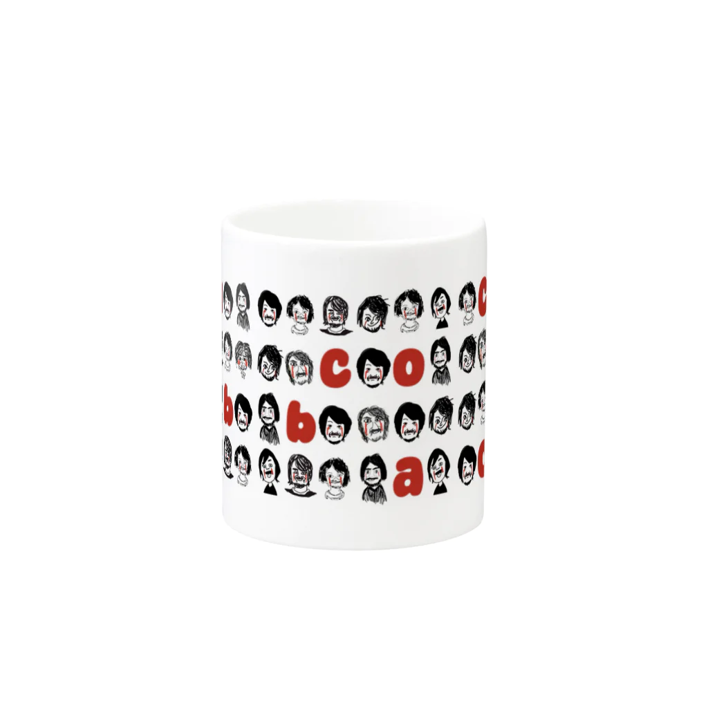 OTOMODACHI shopのcoba goods Mug :other side of the handle