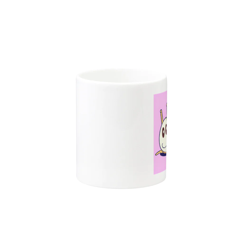 いきもの小学校　ふわわ組のふわわカタツムシ Mug :other side of the handle