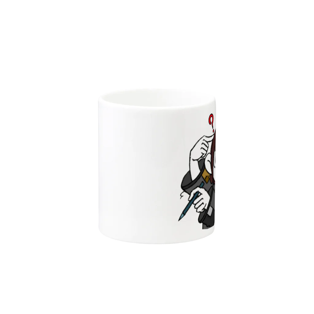 ヨウのれぽーと Mug :other side of the handle