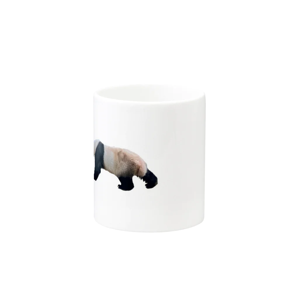 レピスタのPANDAパンダぱんだ Mug :other side of the handle