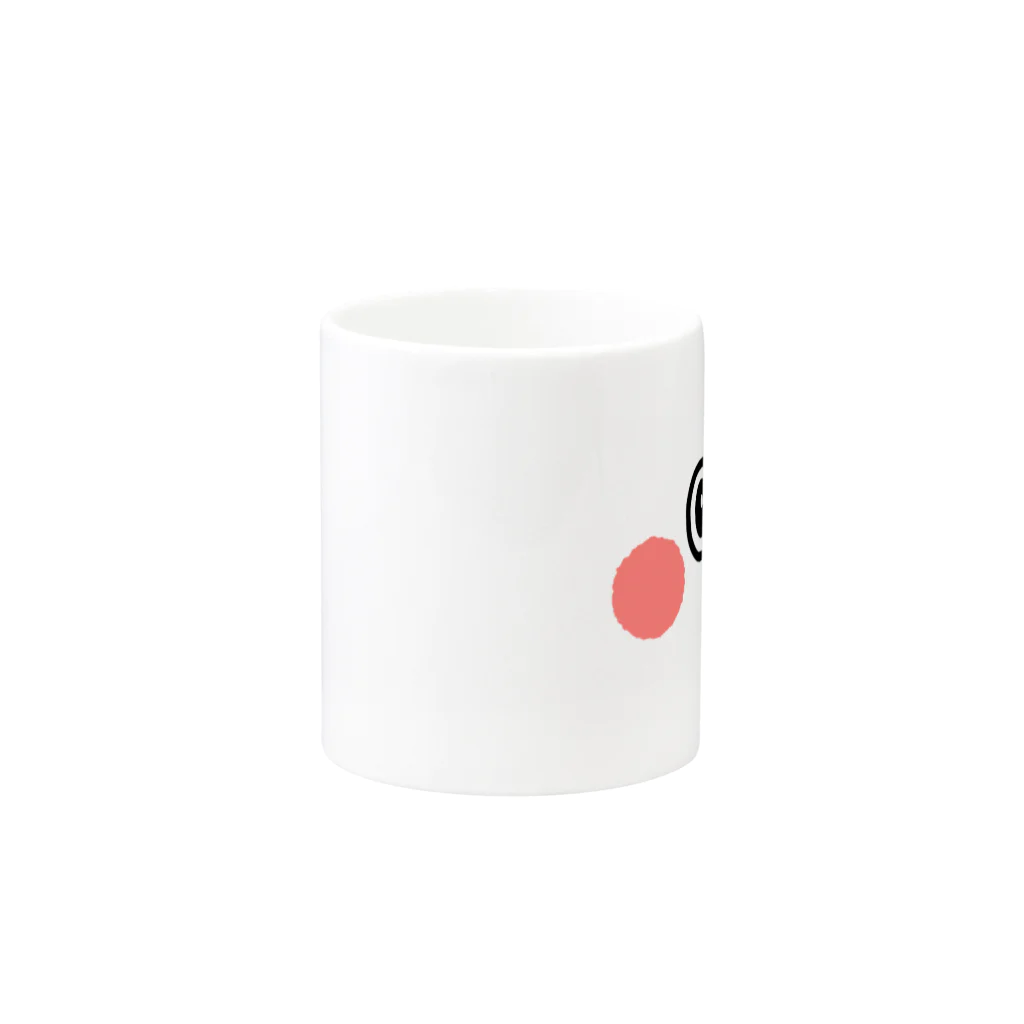 ゆっきーのぽよまる Mug :other side of the handle