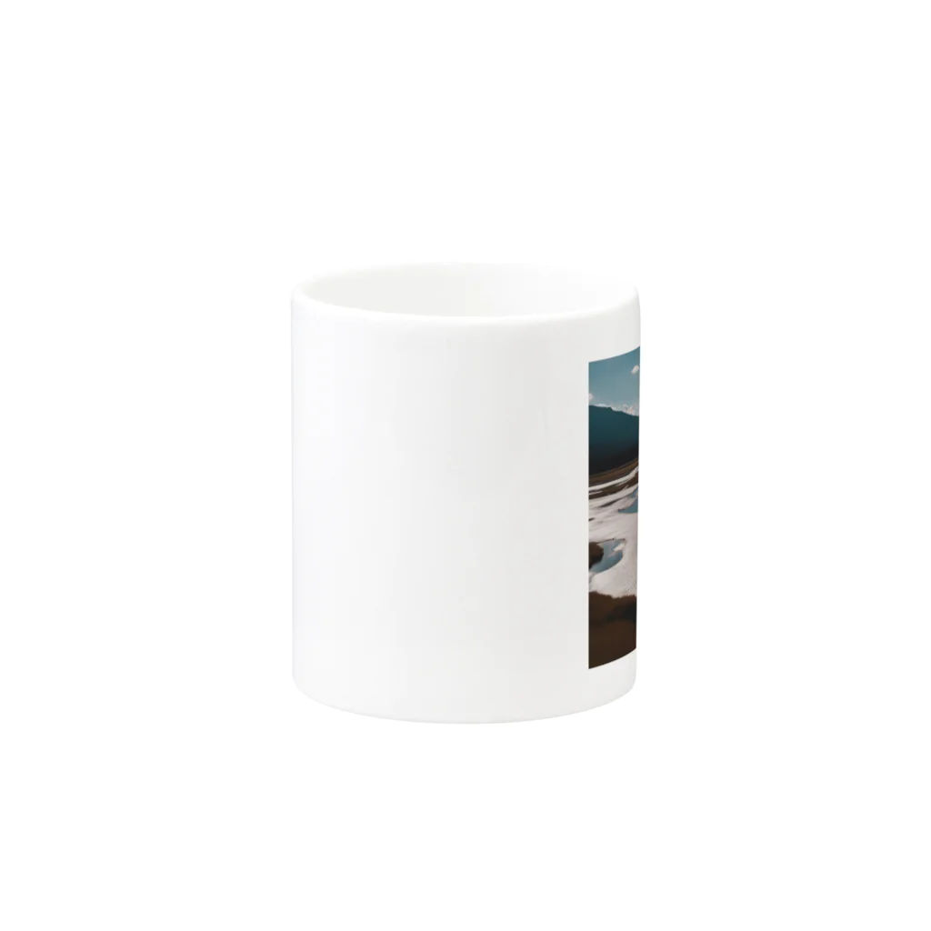 metametamonnのイエローストーン国立公園 Mug :other side of the handle