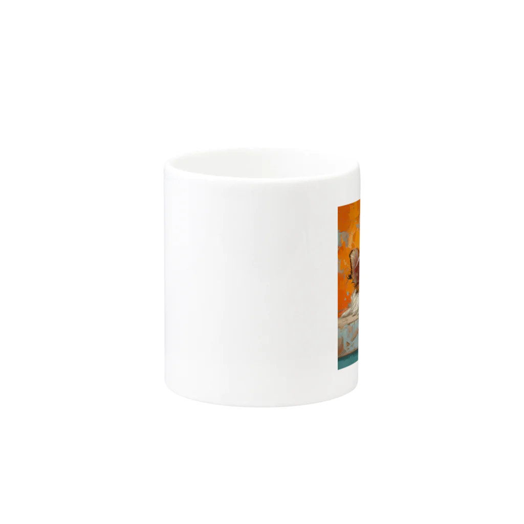 AQUAMETAVERSEの可愛いワンコ Marsa 106 Mug :other side of the handle