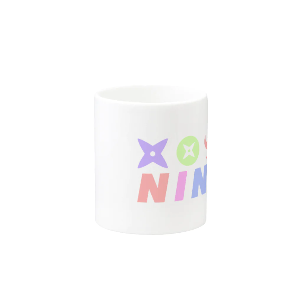 KAPPANGのKAPPANGオリジナルブランド「nimja.spring」 Mug :other side of the handle