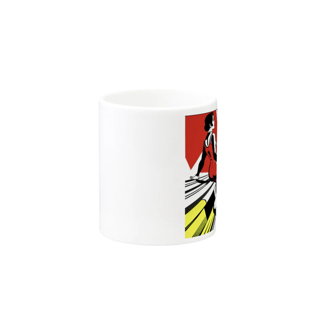 rit=ndのトレッキングLady Mug :other side of the handle