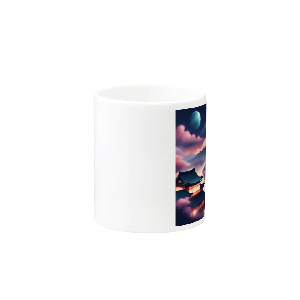 WifebearのJapan Galaxy Mug :other side of the handle