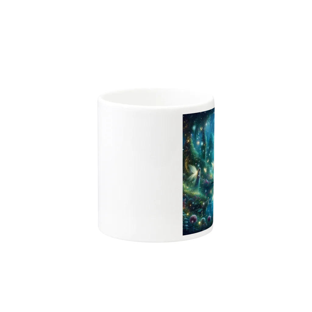 Art-Fusion-YuriのIn the Forest Mug :other side of the handle