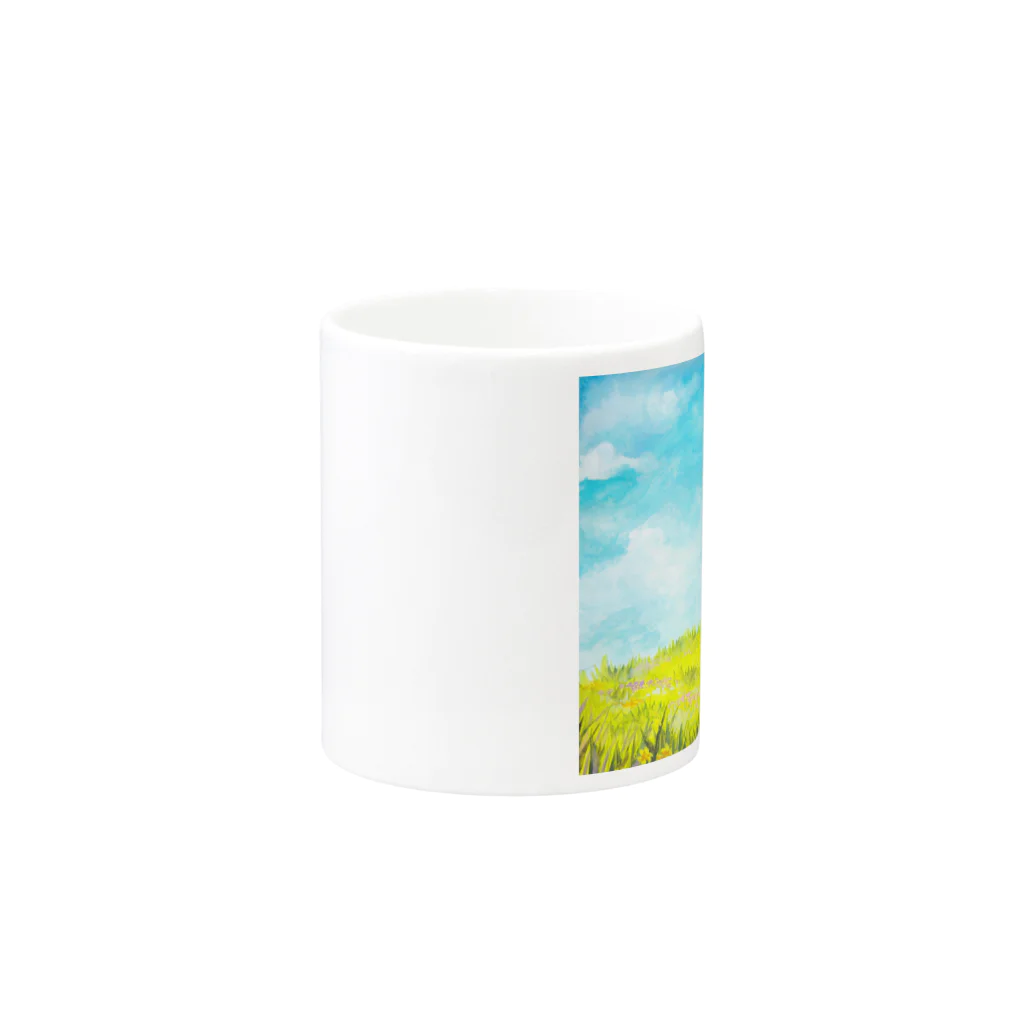 sakura_nakoのおうち Mug :other side of the handle