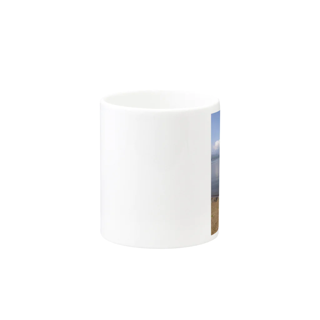 EijiPonの河口湖畔 Mug :other side of the handle