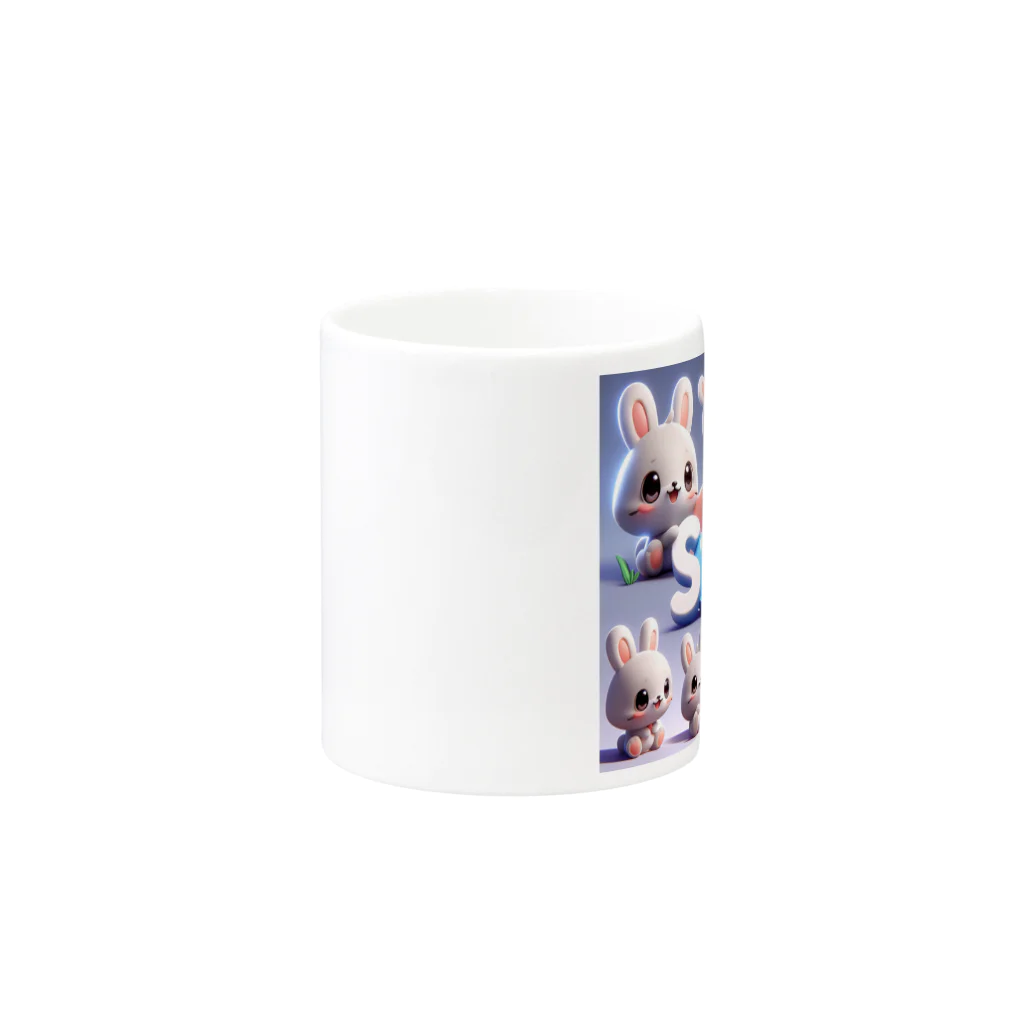 Bunny RingのSOXL Kabukura girls Mug :other side of the handle