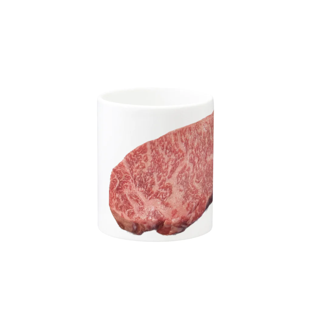 TOMandJIMMYの牛肉 Mug :other side of the handle