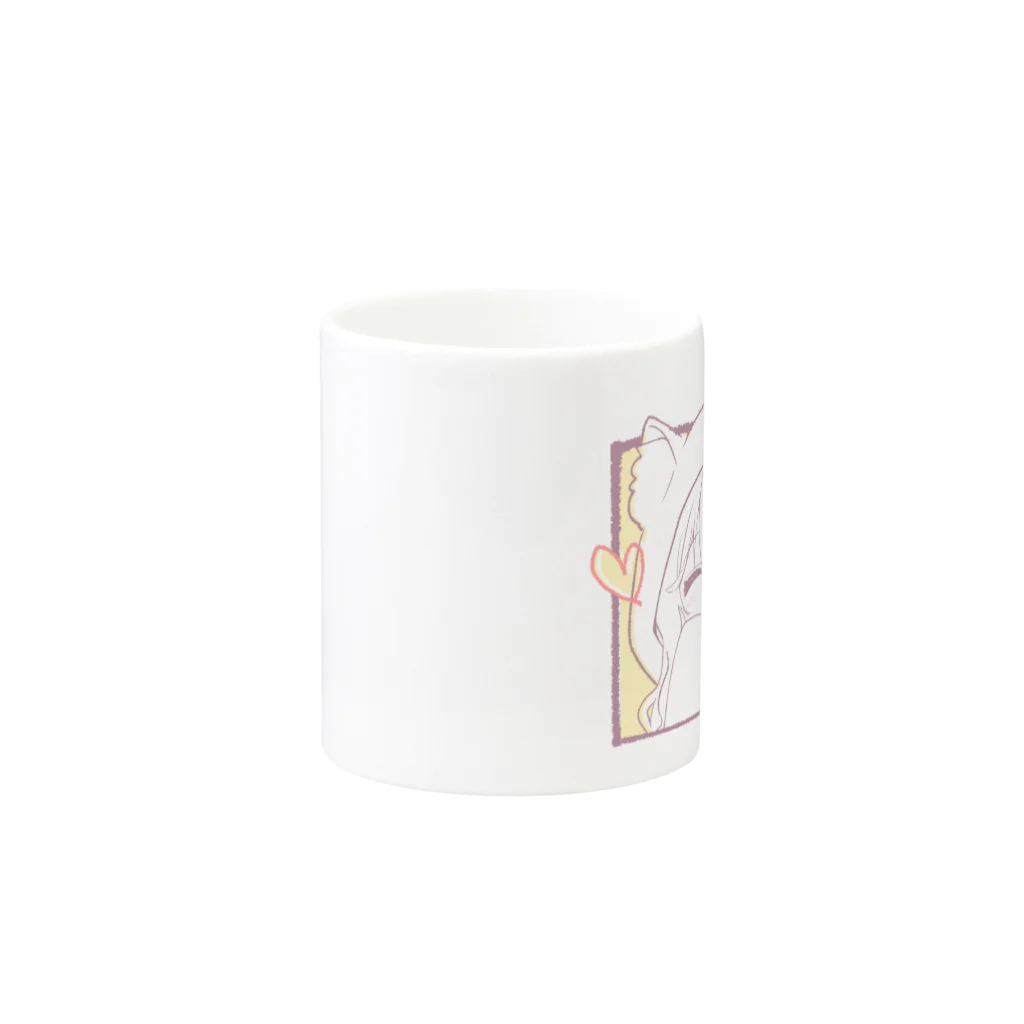 ALMのにこにこ代理ちゃん Mug :other side of the handle