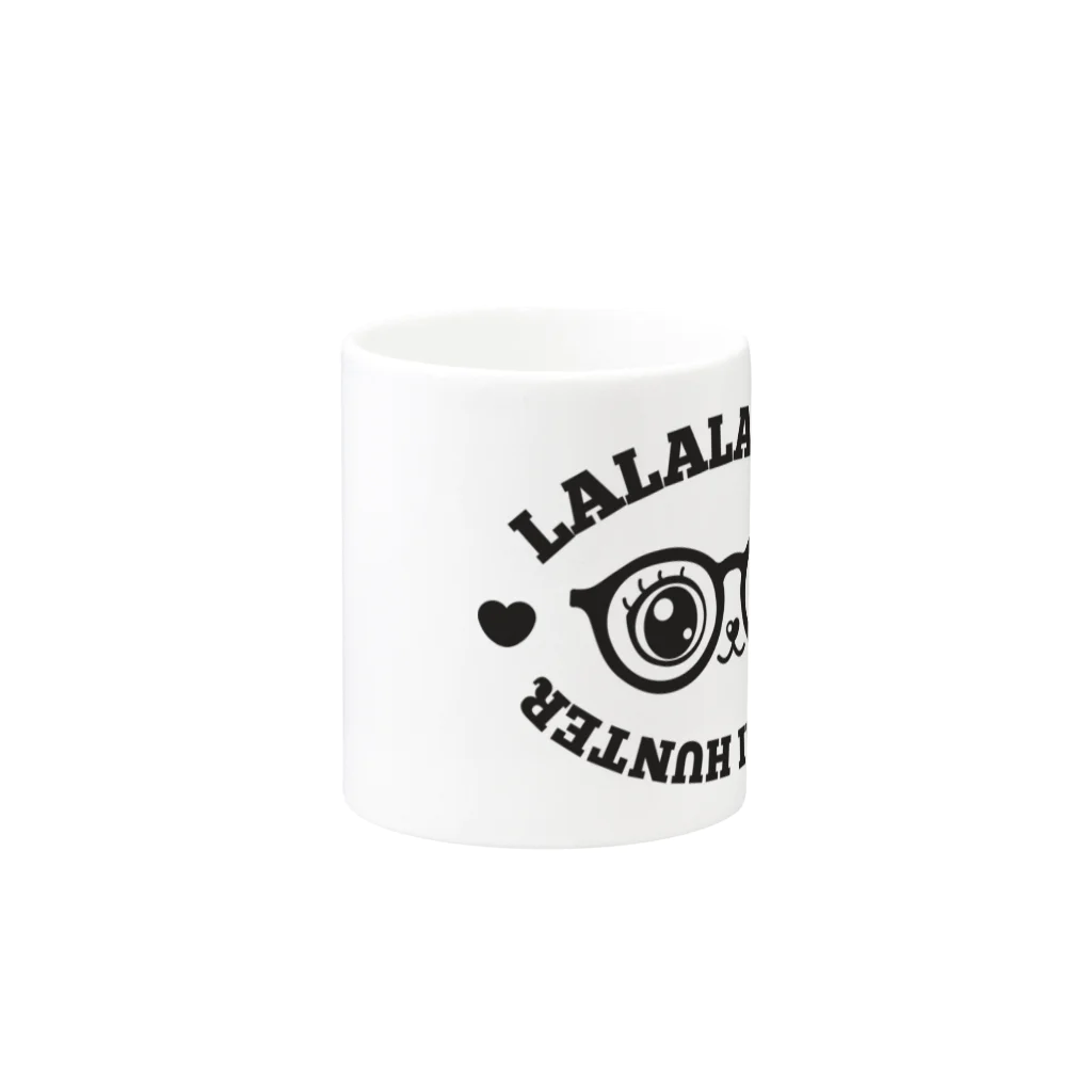 LALALACOCO-HARAJUKUのLALALA COCO Mug :other side of the handle