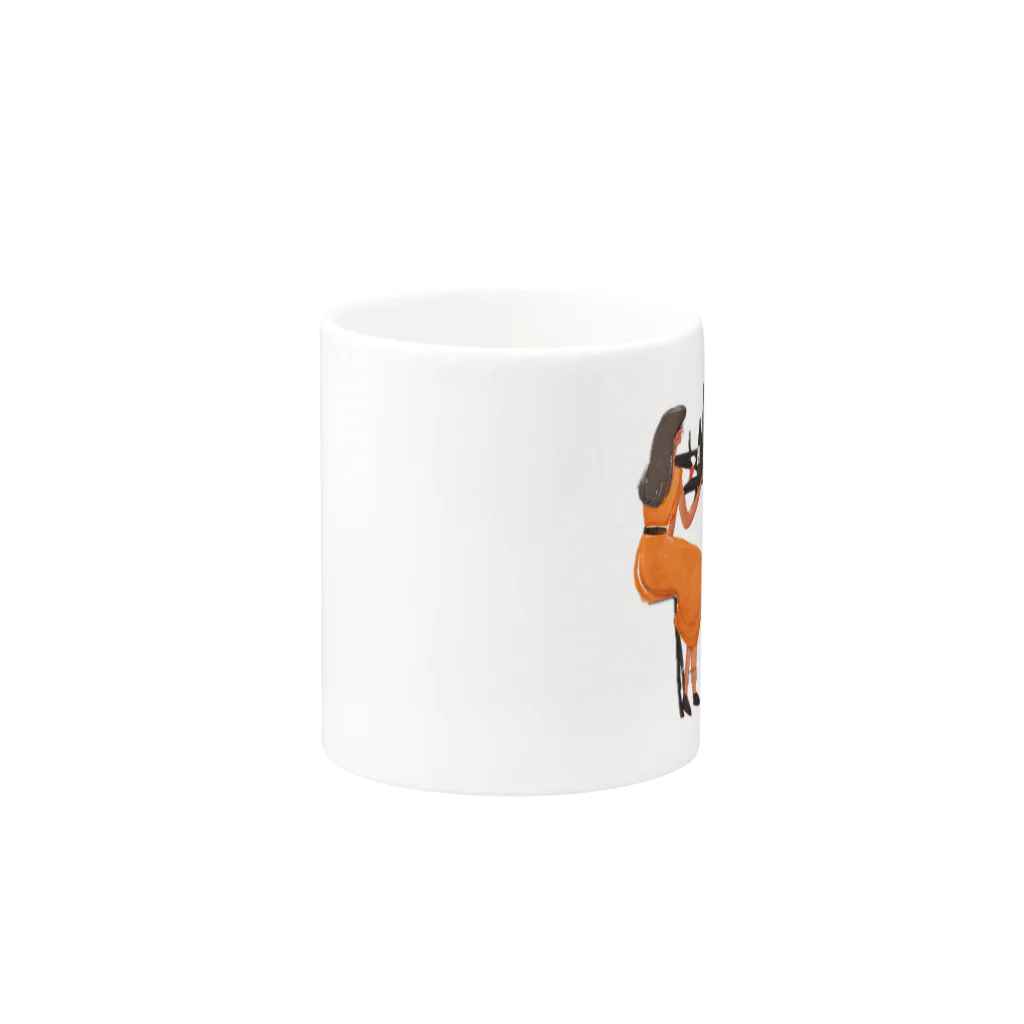 kichamanの出会い Mug :other side of the handle