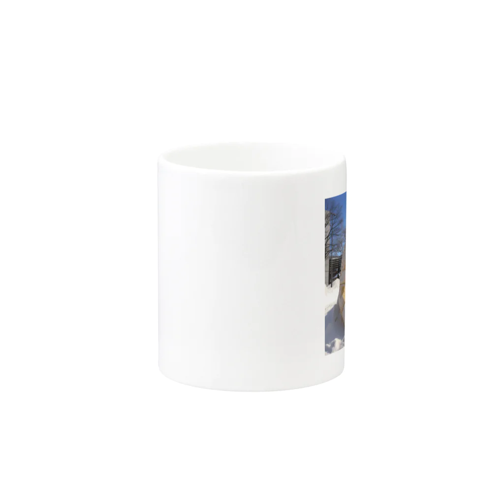 AQUAMETAVERSEの雪祭り　なでしこ1478 Mug :other side of the handle