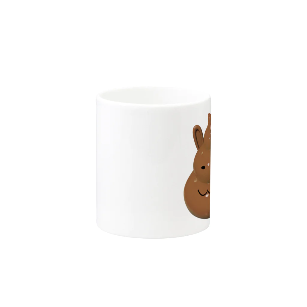 unkoraのうんこ暮らし Mug :other side of the handle