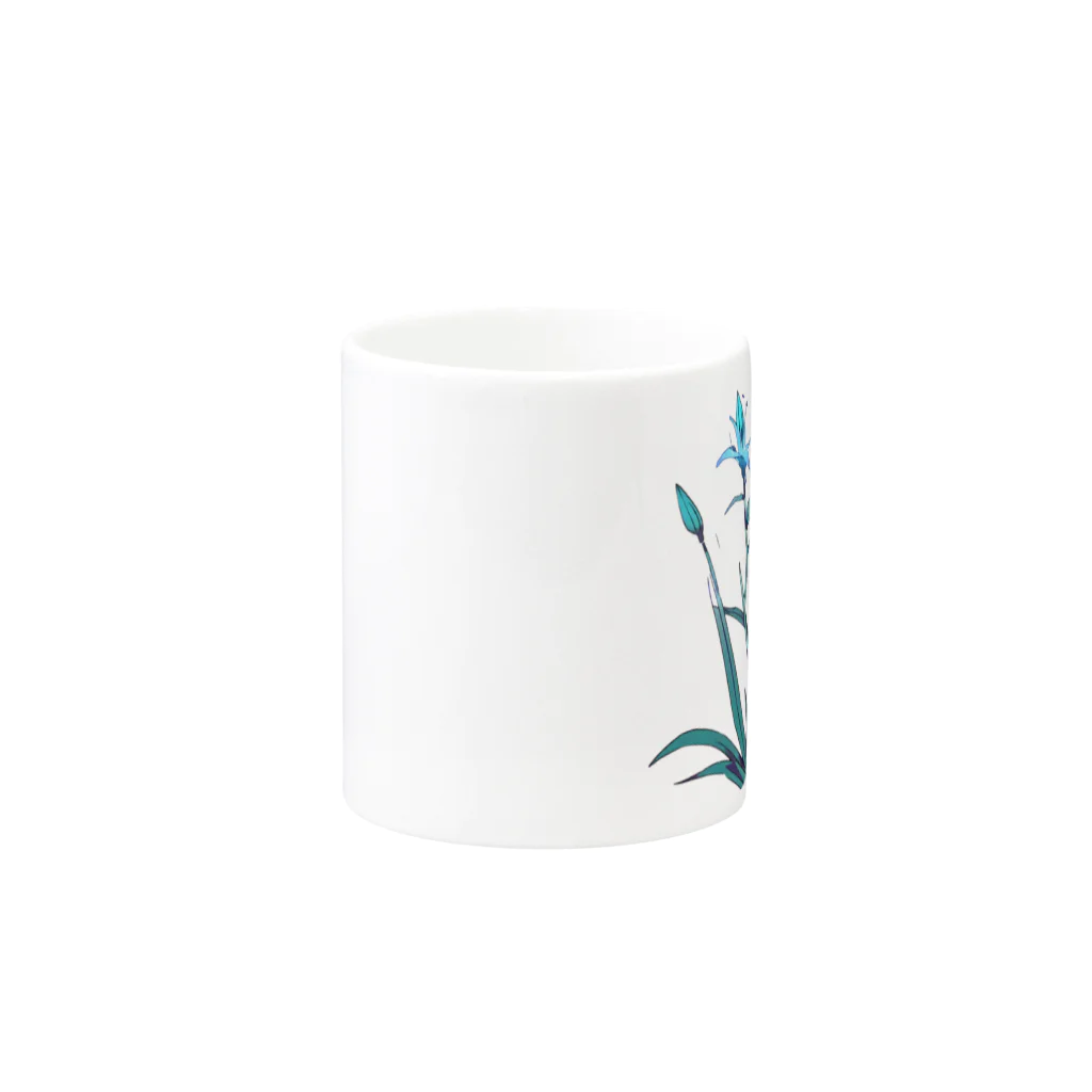 RetrowaveFlowerのRetrowaveFlower-イキシア- Mug :other side of the handle