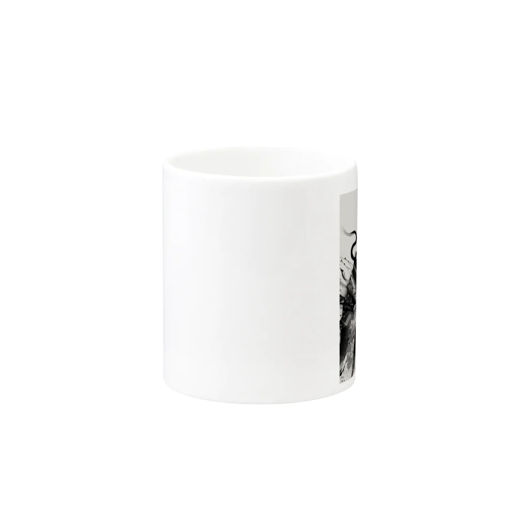 PABUROの和美人 Mug :other side of the handle