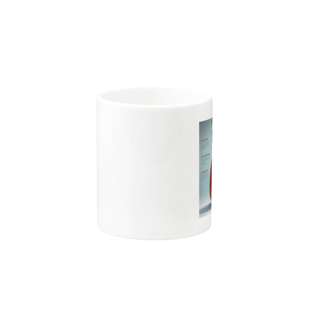 Rururu_ruの『FOLAABITT』 Mug :other side of the handle