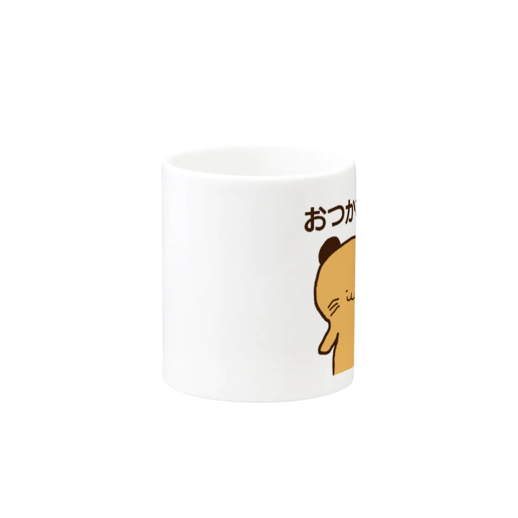 風野ひつじのおつかれさまベア Mug :other side of the handle