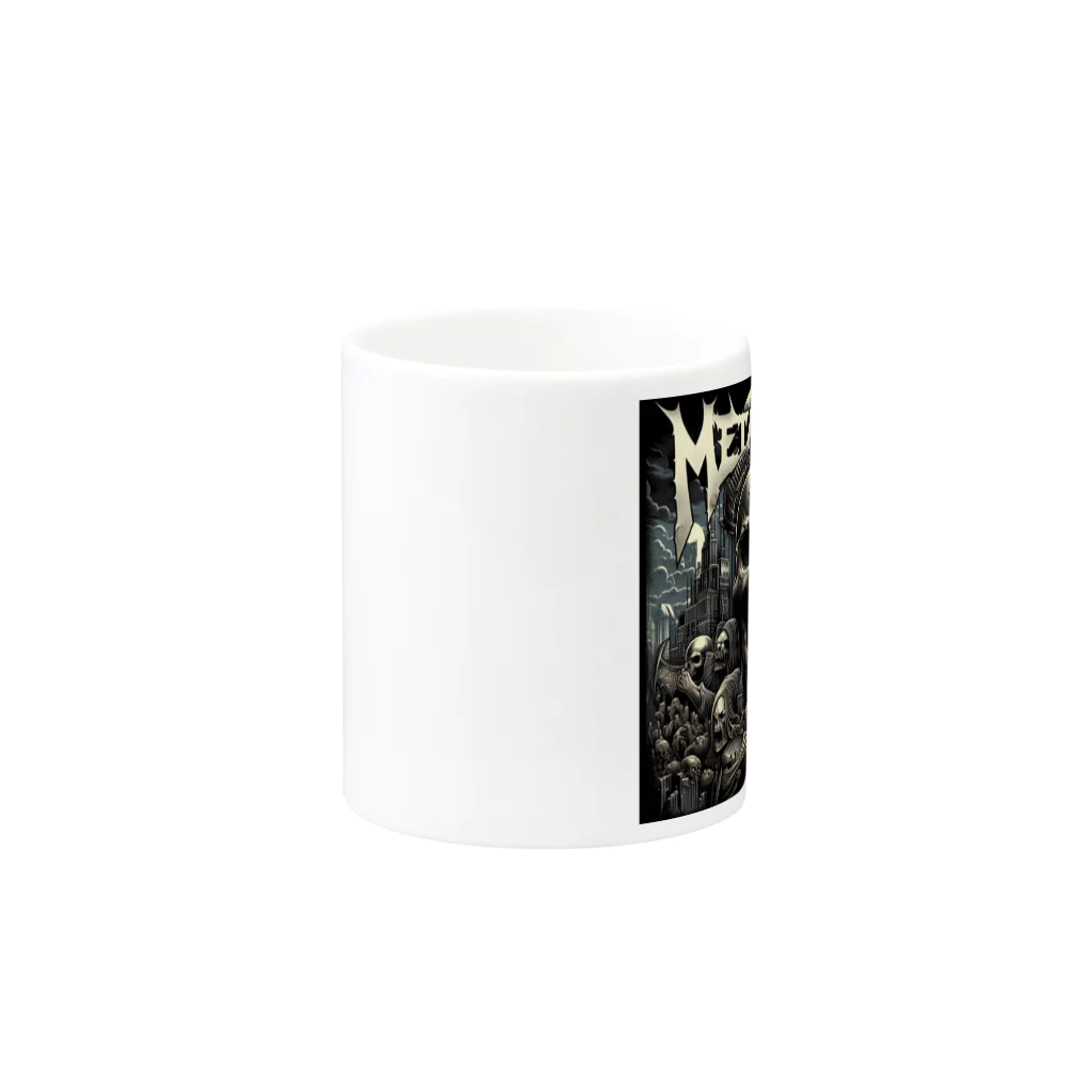 METALYZEのMETALYZE 2nd Album Mug :other side of the handle