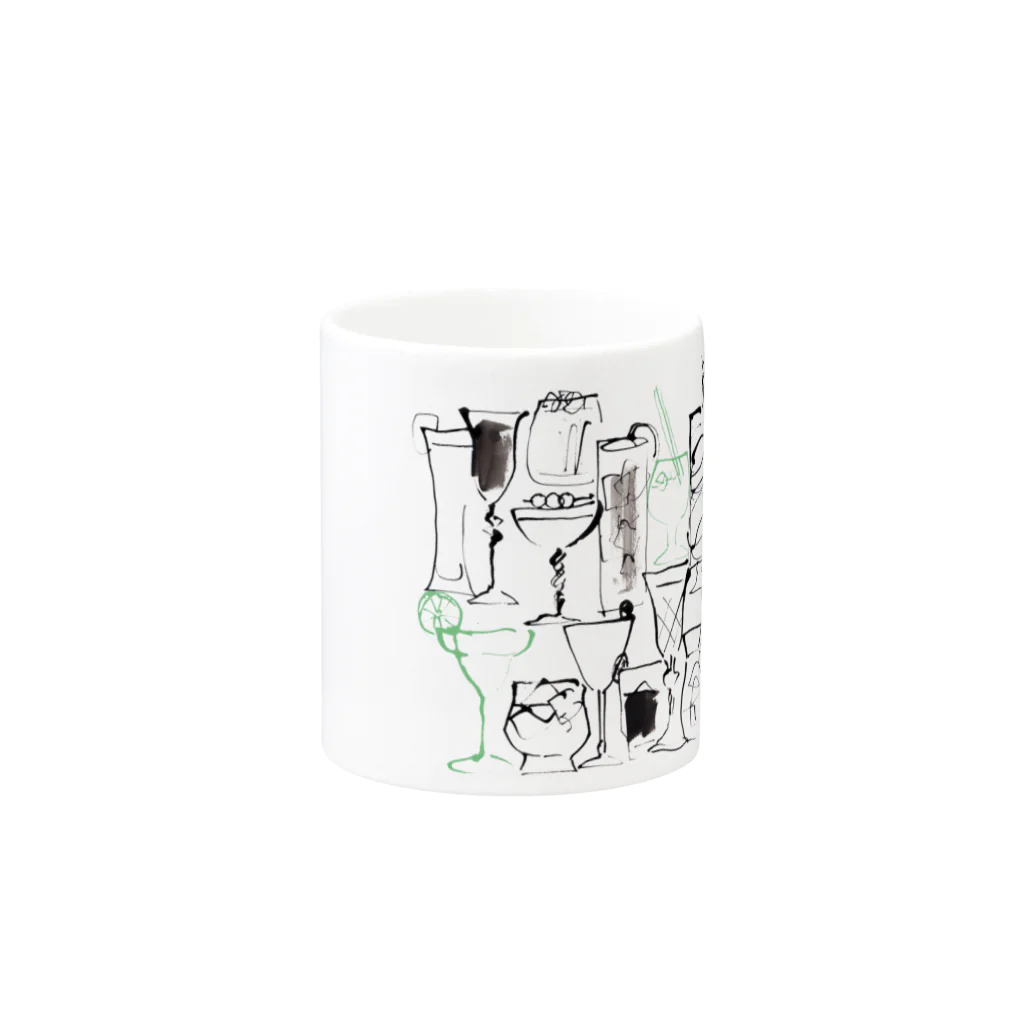 miyuki ohashi goods shopのDrinks Mug :other side of the handle